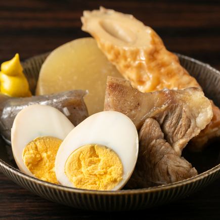 2ｈ飲放題【女子会コース】名物！牛出汁おでんや炙り寿司など全8品5000円クーポン利用で⇒4000円
