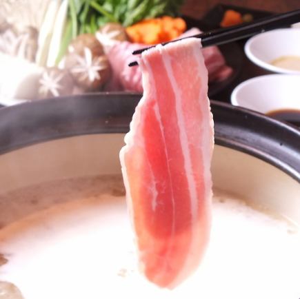 2ｈ飲放題【女子鍋コース】 選べる鍋★寄せ鍋orしゃぶしゃぶ全8品 5500円クーポン利用で⇒4500円