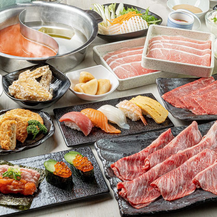 This is the only place where you can eat rare Kishu Waka beef all-you-can-eat!