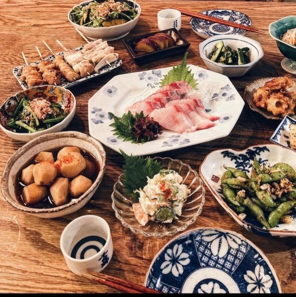 ★適合舉辦迎送會、忘年會★ 水六劇場特別套餐5000日圓120分鐘無限暢飲♪ 包含5~6道菜的豪華套餐♪