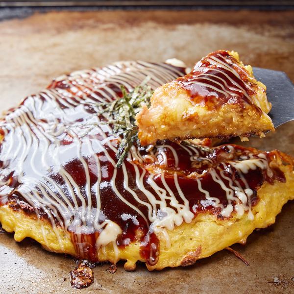 【やっぱり王道の味】 お好み焼き 豚玉