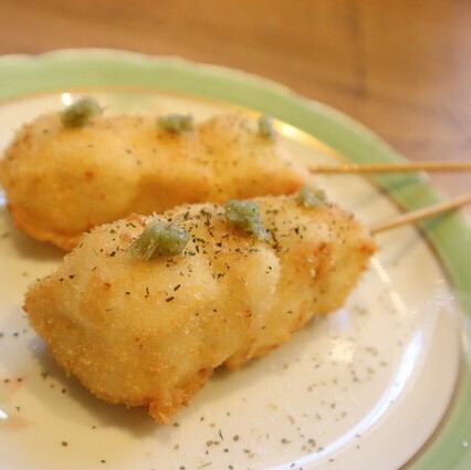 ささみわさびの串カツ(2本)