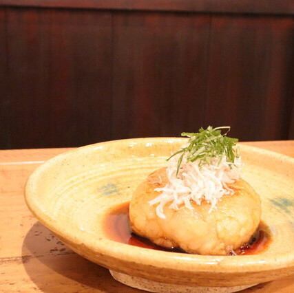 淡路しらすと大葉の大根餅