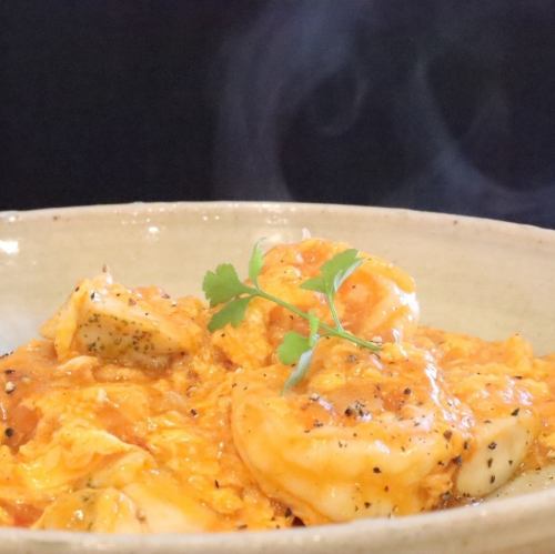 海老と鶏ささみの本格チリソース