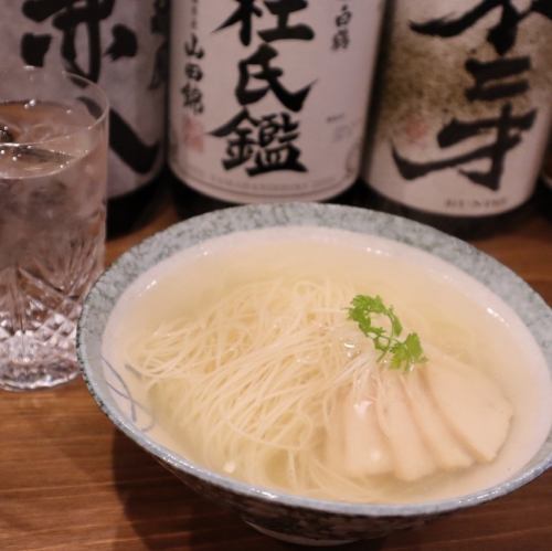 あっさり鶏にゅうめん