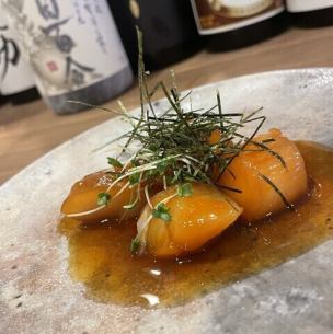 北海道産 生帆立の黄金漬け