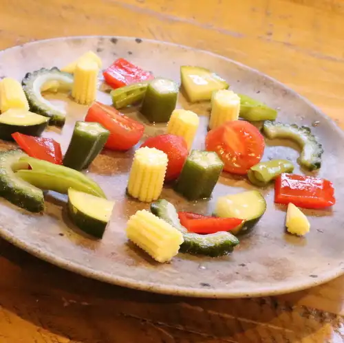 こだわりの創作料理を堪能