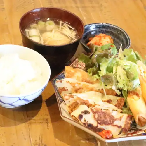 あっさり鶏餃子ランチ