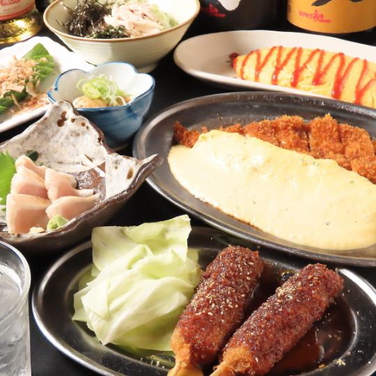 Friday: 2-hour all-you-can-eat buffet of 30 dishes, including our famous fried chicken and chicken sashimi! 3,000 yen