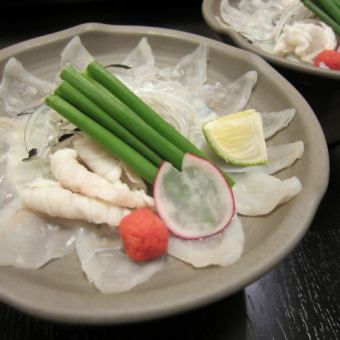 【活白虎ふぐ（梅）コース】9品11,000円