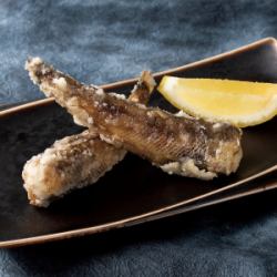 目光の唐揚げ