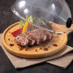 麦芽薫る鴨ロースと木の実の瞬間スモーク 