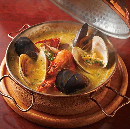 Bouillabaisse of fresh fish and shellfish