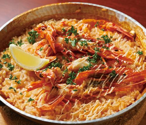 [Bistro Masuya specialty!] Exciting! Grilled shrimp risotto