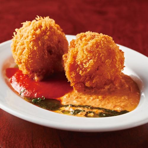 Shrimp and crab croquettes