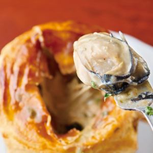 蠔菇博多杉菇焗烤派