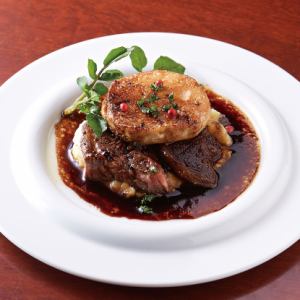 鵝肝和和牛羅西尼