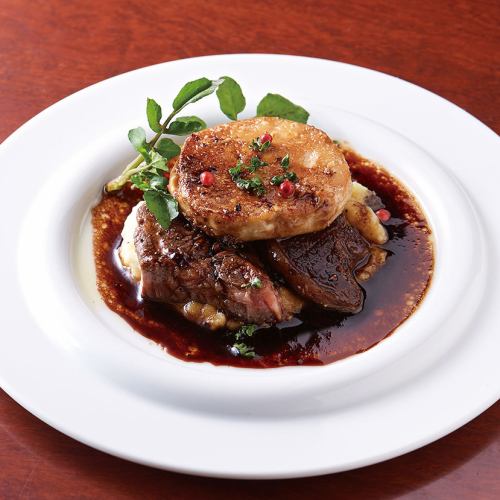 フォアグラと和牛のロッシーニ