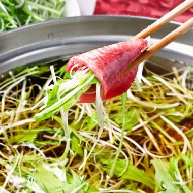 ★Recommended for welcome and farewell parties★ [Exquisite tongue shabu course] 9 dishes with 2 hours all-you-can-drink Regular price: 6,500 yen ⇒ 6,050 yen (tax included)