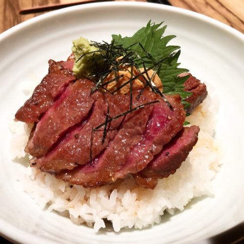 ★A5 Japanese black beef steak bowl set☆