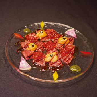 尾崎牛のますおカルパッチョ