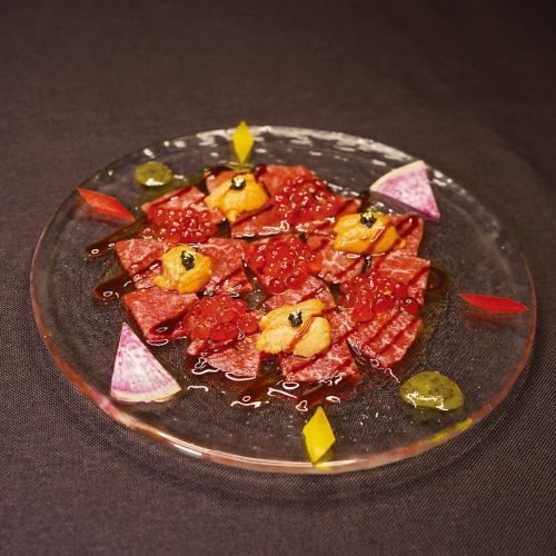 尾崎牛のますおカルパッチョ