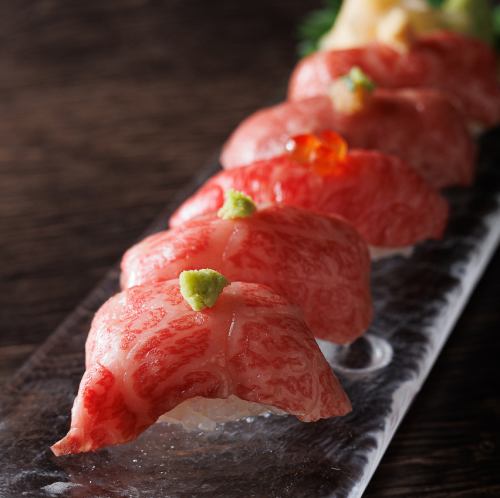 牛肉の寿司！？