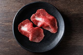 ミスジ炙り寿司二貫