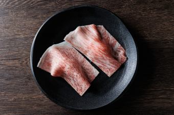 サーロイン炙り寿司二貫