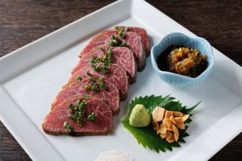 長萩和牛 ヒレのたたき