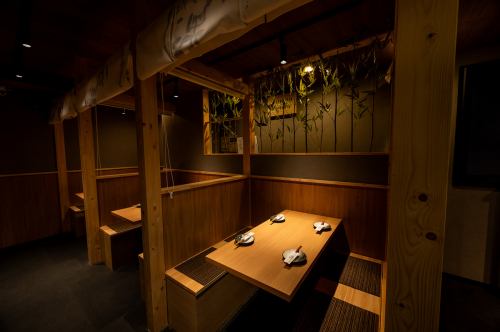 和の情緒溢れる個室で 創作和食と共に上質なひとときを