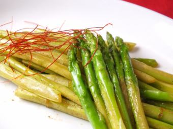 Grilled Asparagus with Pepper