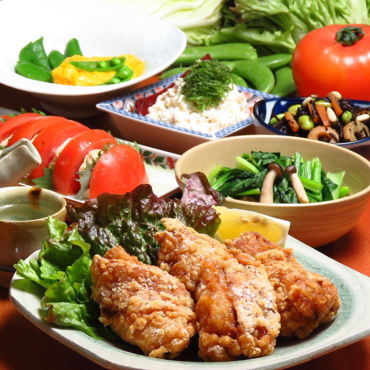 Otegoro午餐套餐★您可以享用對身體有益的菜餚♪
