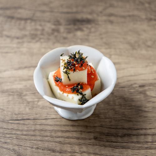 明太子芝士豆腐