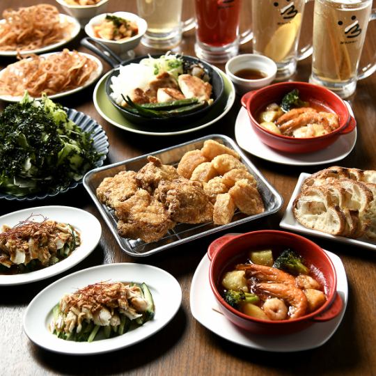 当日OK！飲み放題付きコース3,000円から！