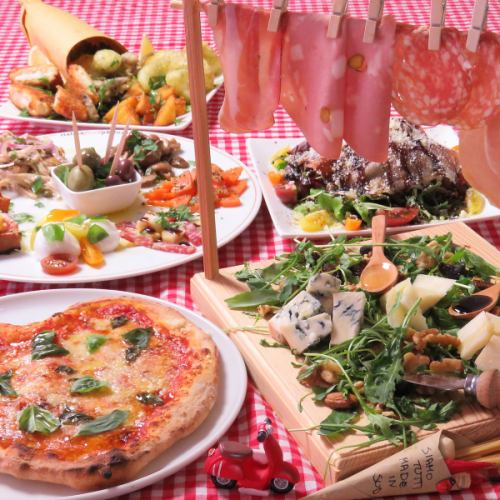 定番のマルゲリータピザをはじめ、本格的なイタリアン料理を満喫できるお店です！！
