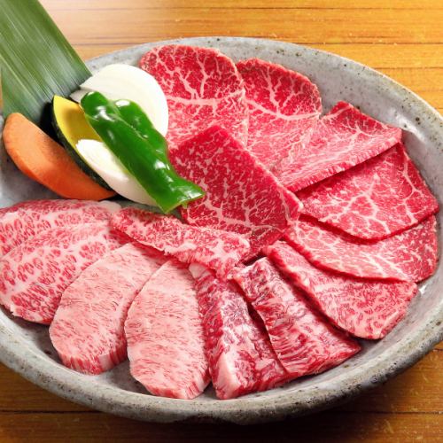 Assortment of 5 carefully selected Wagyu beef for 2 people ~
