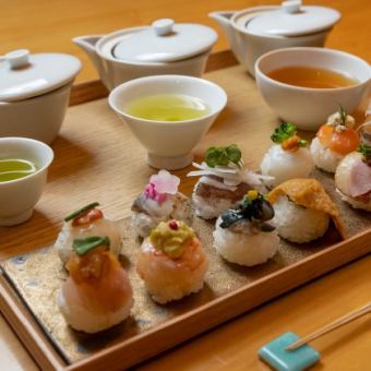 [Lunch] Compare 3 types of Japanese tea! Weekday only, great value [Muneta Set]