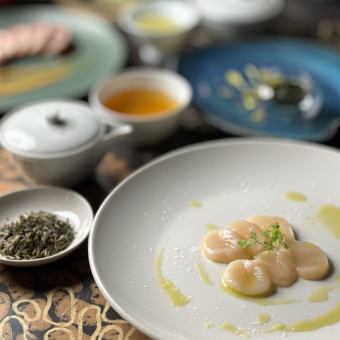 [晚餐]一點懷石料理，享受日式茶[沙友套餐]