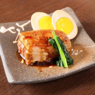 ラフテーハーフと煮たまご