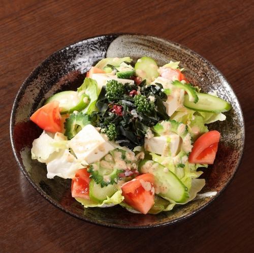 島どうふサラダ