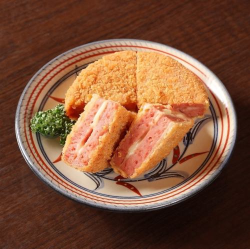 な美らのチーズスハムカツ