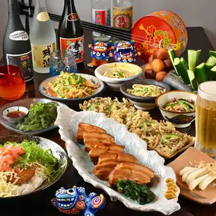 120分鐘暢飲！琉球王國套餐（11道菜）6000日圓（含稅）