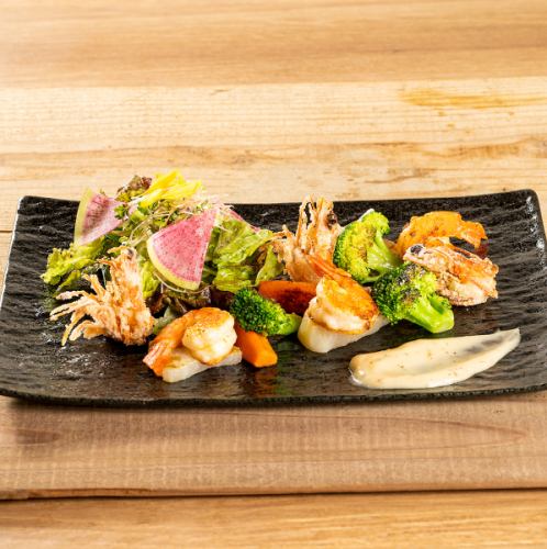 Very popular ♪ We have an assortment of teppanyaki dishes!