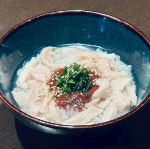 冷やし梅茶漬け