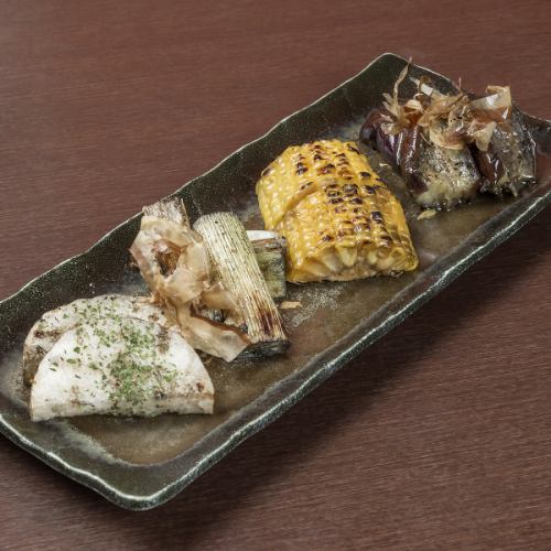 焼き野菜4種盛り