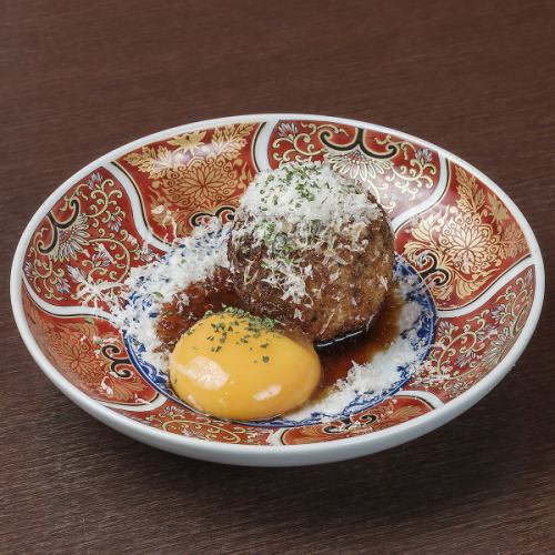 当店名物☆やみつきになる月見チーズつくね！