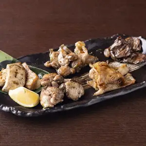 Charcoal-grilled chicken skewers (5 kinds)