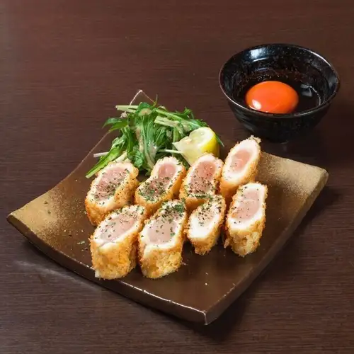 [Recommended] Freshly ground chicken breast rare cutlet