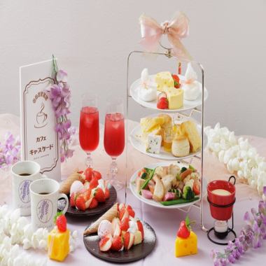 Strawberry and Cheese Petit Garde Afternoon Tea